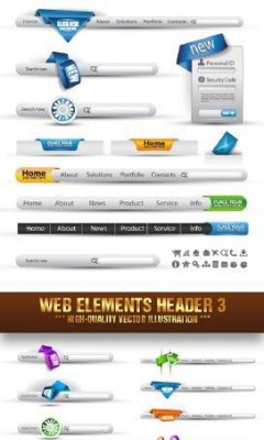 Web Elements Header 3