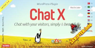 Chat X v1.4.3 Rus -   WordPress