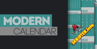 Modern Calendar - Project for After Effects (Videohive)