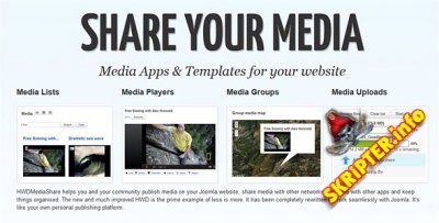 HWD Media Share Pro v1.1.15 + All Addons And Apps