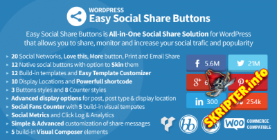 Easy Social Share Buttons 1.3.9.8.2