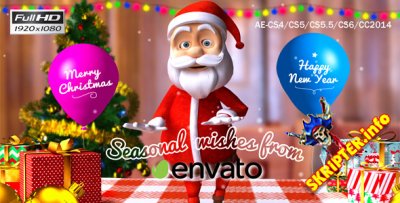 Christmas-Happy Santa - Project for After Effects (Videohive)