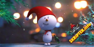 Snowman Intro - Project for After Effects (Videohive)