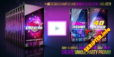 Party Creator Toolkit - Project for After Effects (Videohive)