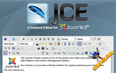 Pro content ru. JCE. Content Editor.