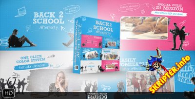 Back 2 School After Party - Project for After Effects (Videohive)