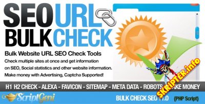 Bulk Check SEO Tools v1.0 -   