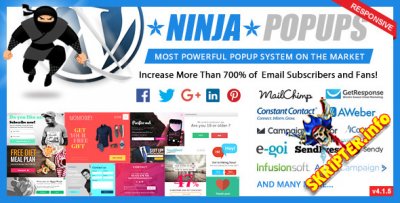 Ninja Popups v4.1 -  (popups)    WordPress