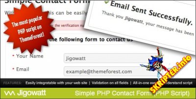 Simple PHP Contact Form v2.1 -    