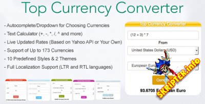 Top Currency Converter v1.0 - конвертер валют