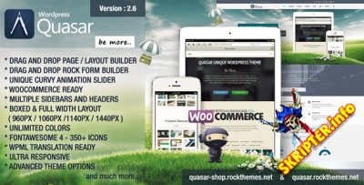 Quasar v2.6 -    WordPress