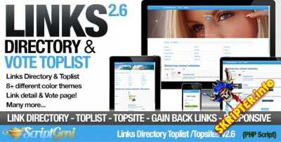 Links Directory & Toplist v2.6 -      -