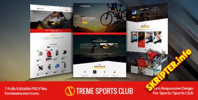 Xtreme Sports Club v1.4 -  HTML 