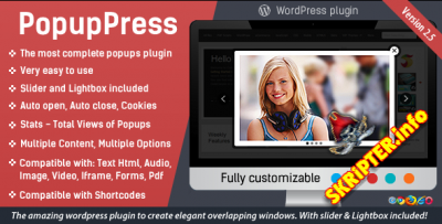 PopupPress v2.5.6 -    Wordpress