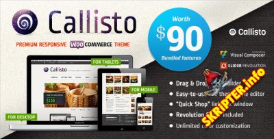 Callisto v1.0.37 - WooCommerce   WordPress