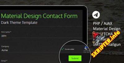 AJAX Contact Form v1.0 -   