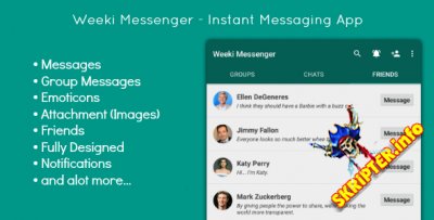 Weeki Messenger -    (Full App)