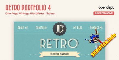 Retro Portfolio v4.9.2 -    WordPress