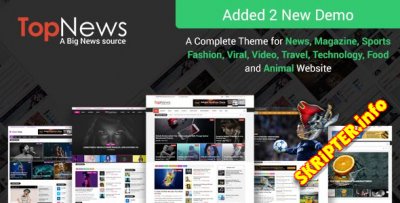 TopNews v3.0.1     WordPress