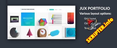 JUX Portfolio v2.0.9 -     Joomla