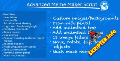 Advanced Meme Maker v2.18 -   