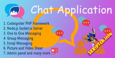 Chat Application v2.0 - Codeigniter ( Socket.io) Node.js