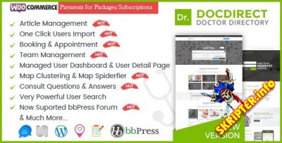 DocDirect v8.0 Rus - poeccoa aao pae ao  WordPress
