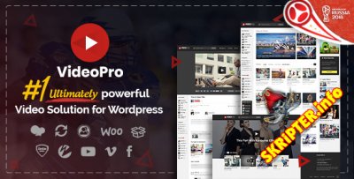 VideoPro v2.3.7.1 - видео шаблон для WordPress