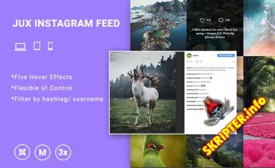 JUX Instagram Feed v1.0.3 -       Joomla