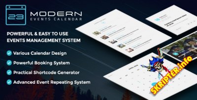 Modern Events Calendar v4.4.0 -    WordPress