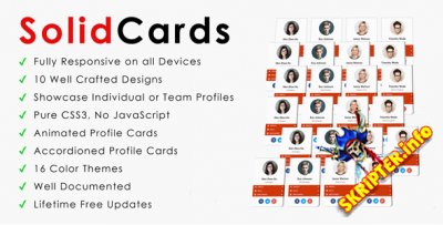 SolidCards v1.0 -     CSS3