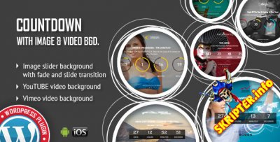 CountDown With Image or Video Background v1.3.4.1 -     WordPress