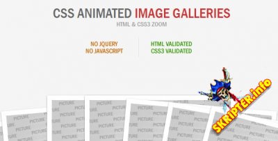 CSS Animated Image Galleries 1.0