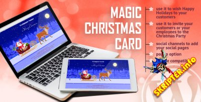 Magic Christmas Card v1.0 -    WordPress