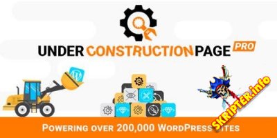 UnderConstructionPage Pro v5.26 -     WordPress