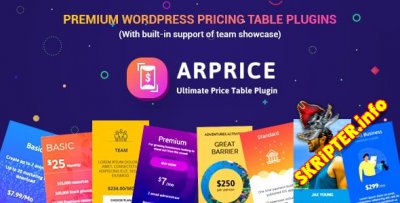 ARPrice v3.2 Nulled - таблицы цен для WordPress