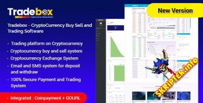 Tradebox v6.3 Nulled - система торговли криптовалютой