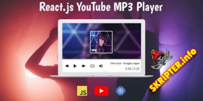 React.js YouTube MP3 Player v1.0
