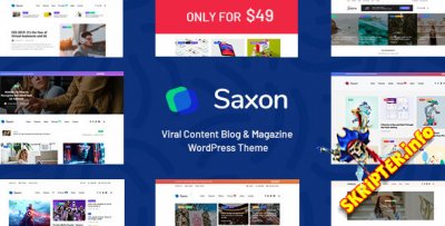 Saxon v1.5.3 Nulled -    WordPress