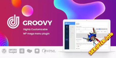 Groovy Mega Menu v2.0.14 Rus Nulled   -  WordPress