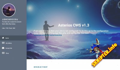Asterios cms v 1.3 -    Mysql