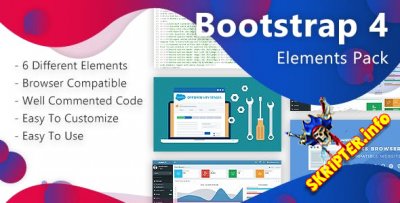 Bootstrap-4 Elements Pack -    bootstrap-4