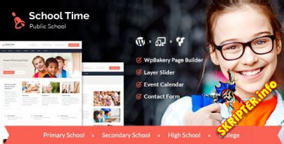 School Time v2.1.0 -     WordPress