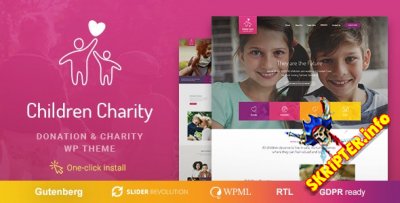 Children Charity v1.0.8 - WordPress    