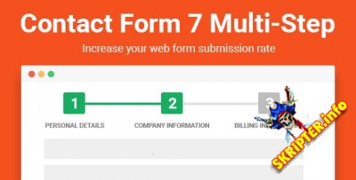 Contact Form 7 Multi-Step Pro v2.3 -     WordPress