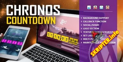 Chronos CountDown v1.1 -    WordPress