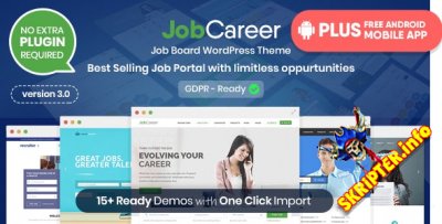 JobCareer v3.0 Nulled -  /  /   WordPress 