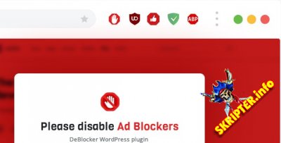DeBlocker v3.0 - Anti AdBlock  WordPress