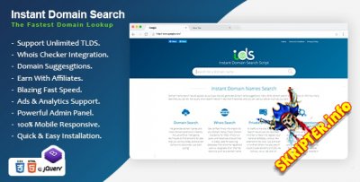 Instant Domain Search Script v1.4 -    Instant Domain Search Script v3.0 -    