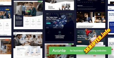 Avante v2.3.1 Nulled - бизнес тема для Wordpress